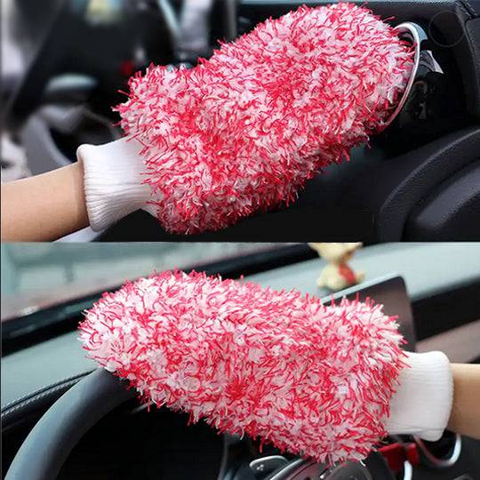 Car Wash Glove Ultrafine Fiber Chenille Microfiber Cleaning Glove