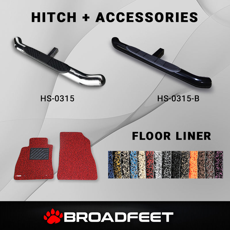 Shop for Hitch Step & Floor Liner Broadfeet.com