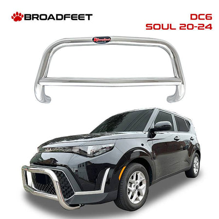 Front A-Bar / Nudge Bar (DC6) Bumper Guard fits Kia Soul 2020-2024 - Broadfeet