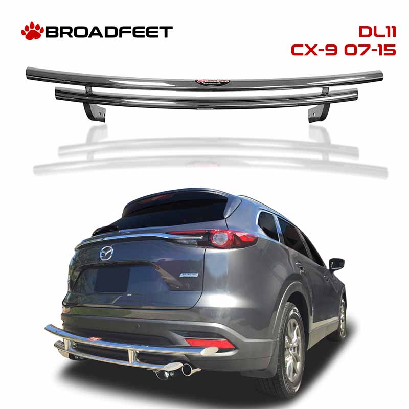 Rear Double Layer (DL11) Bumper Guard fits Mazda CX-9 2007-2015 - Broadfeet