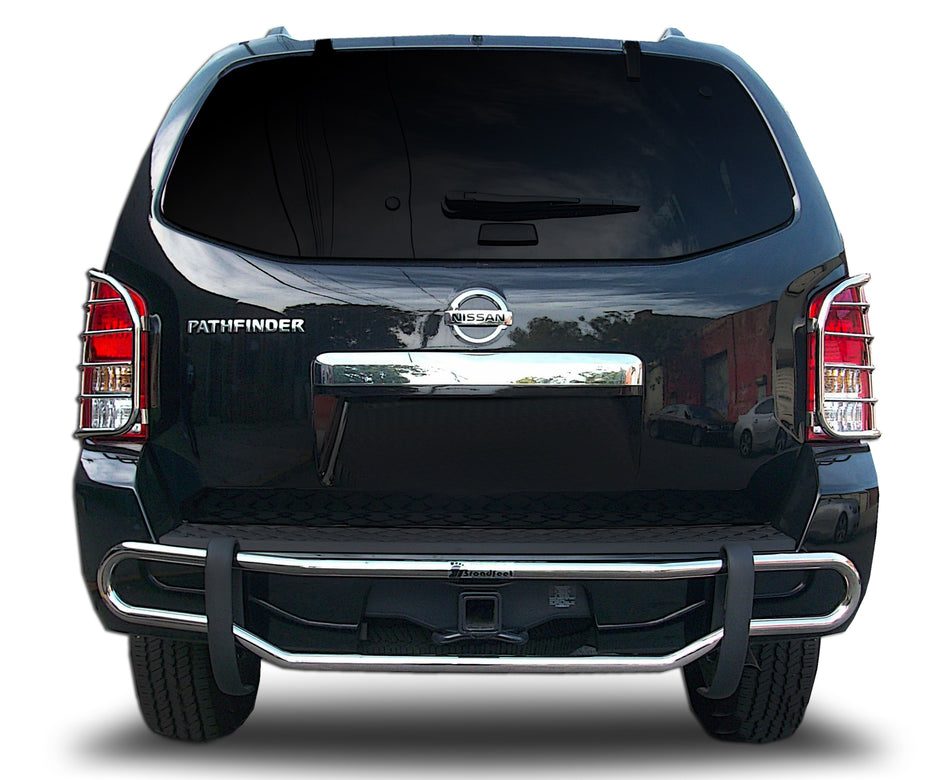 Rear Double Pipe (DP534) Bumper Guard fits Nissan Pathfinder 2013-2021