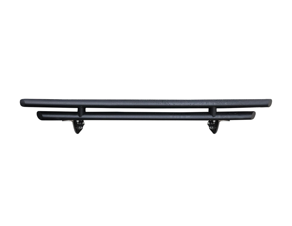 Rear Double Layer: (DL15 BLACK) Bumper Guard in Black Power Coat