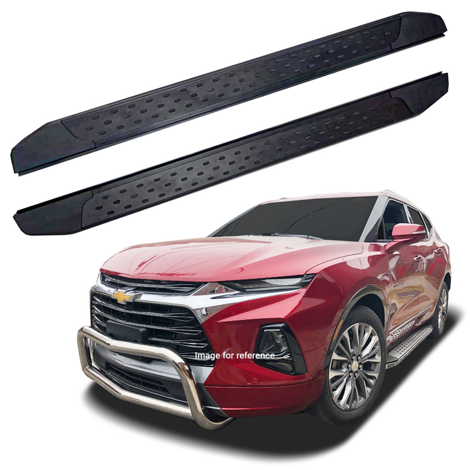 Running Boards R22 Series (RB175 BLACK) fits Chevrolet Blazer 2019-2025