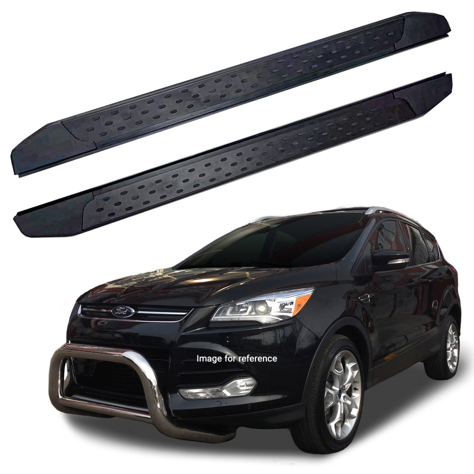 Running Boards R22 Series (RB175 BLACK) fits Ford Escape 2013-2019