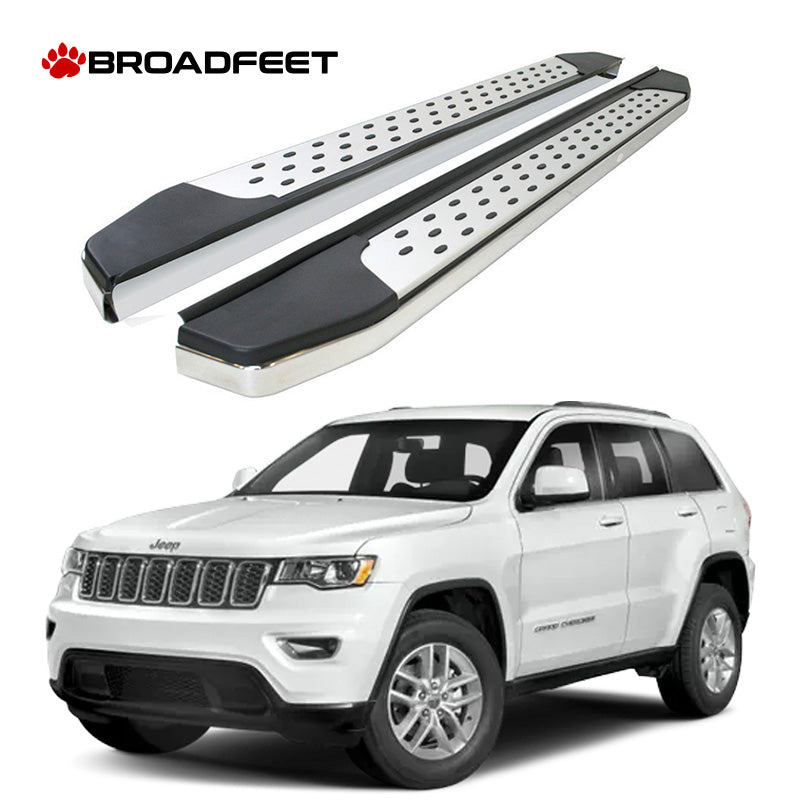 Running Board Series (RB185) fits Jeep Grand Cherokee 2011-2021 in Stainless Steel