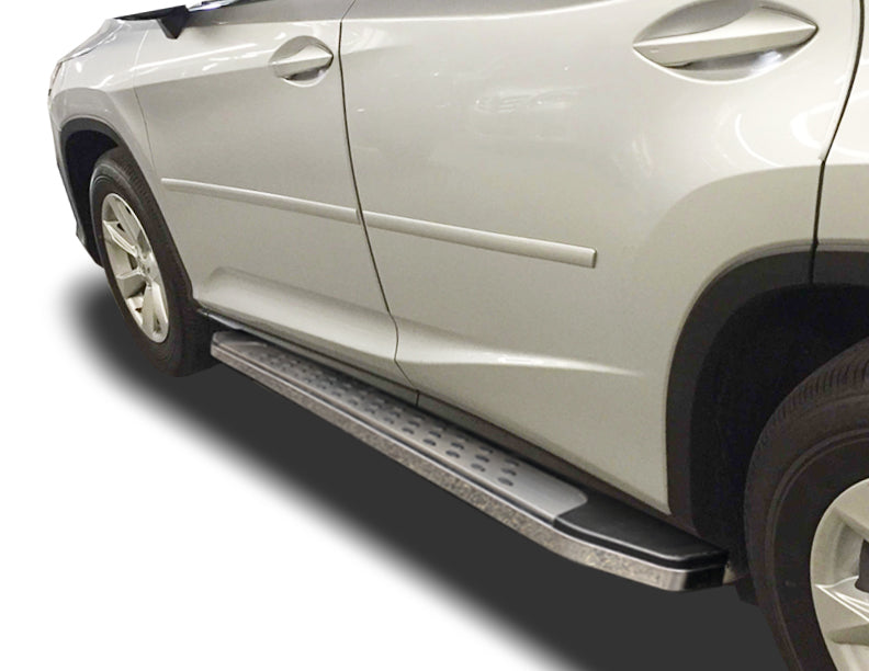 Running Board Series (RB185) fits Lexus RX Series 2016-2025 in Stainless Steel